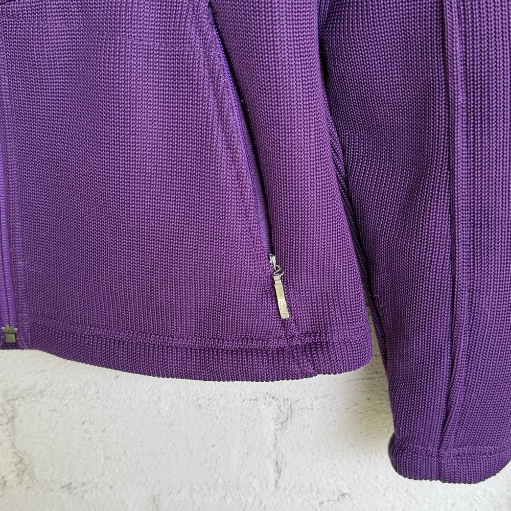 Spyder Purple Zip Up Core Sweater Jacket Size Small - Picture 5 of 12
